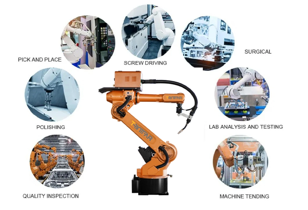 Welding Robot, Automatic Industrial 6 Axis Welding Robot, TIG/MIG/Mag Welding Robot
