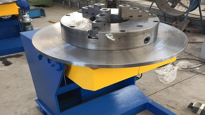 Welding Positioner Turning Table 2 Axis Flipping Cantilever Drop Center Type Heavy Light Loading
