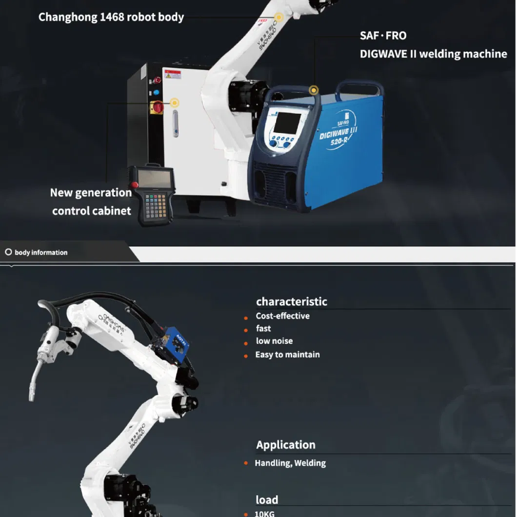 Automatic Soldering Aluminum Plasma TIG Arc Spot Car Industrial Laser Welding Robot