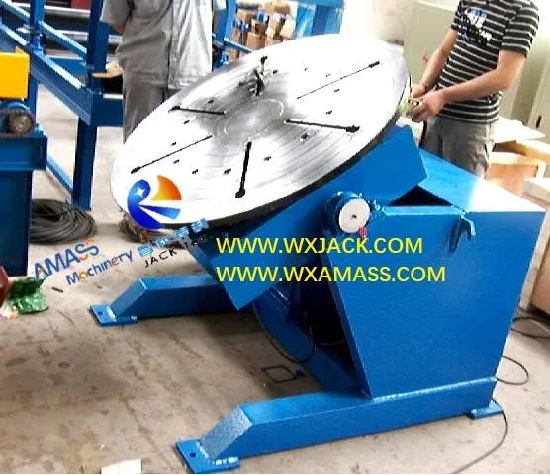 2 Axis Table Rotating Rotary Weld Turning Table Turntable Welding Positioner Equipment