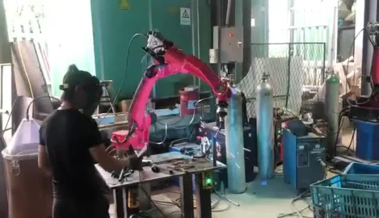 Automatic Soldering Aluminum Plasma TIG Arc Spot Car Industrial Laser Welding Robot